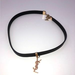 YSL Beaute Black Choker / Bracelet Wrap Around